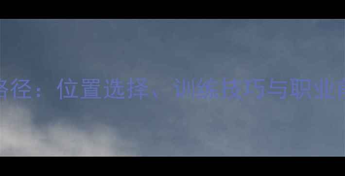 图片 190身高球员的篮球发展路径：位置选择、训练技巧与职业前景分析（附真实案例）1