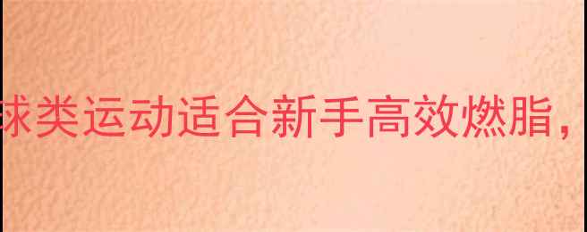 图片 60分钟全场对抗！这5种球类运动适合新手高效燃脂，附入门攻略｜运动推荐1
