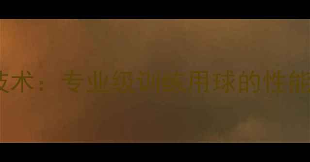 图片 729无缝乒乓球技术：专业级训练用球的性能突破与选购指南