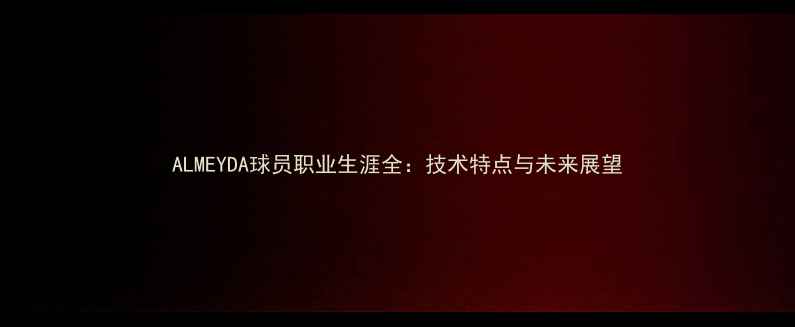 图片 ALMEYDA球员职业生涯全：技术特点与未来展望