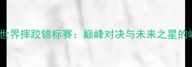 图片 ASP世界摔跤锦标赛：巅峰对决与未来之星的崛起