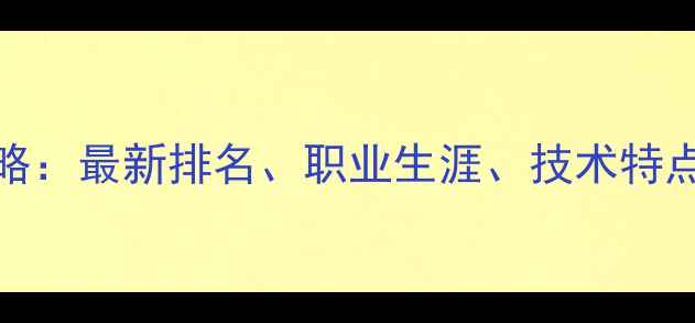 图片 ATP球员全攻略：最新排名、职业生涯、技术特点与赛事数据2