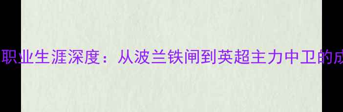 图片 Bednarek职业生涯深度：从波兰铁闸到英超主力中卫的成长密码2