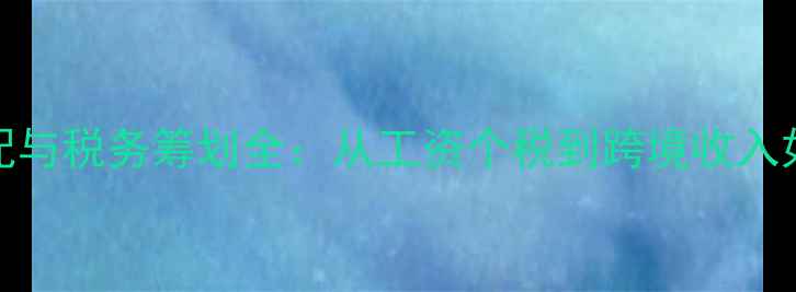 图片 CBA球员收入分配与税务筹划全：从工资个税到跨境收入如何合法避税？1