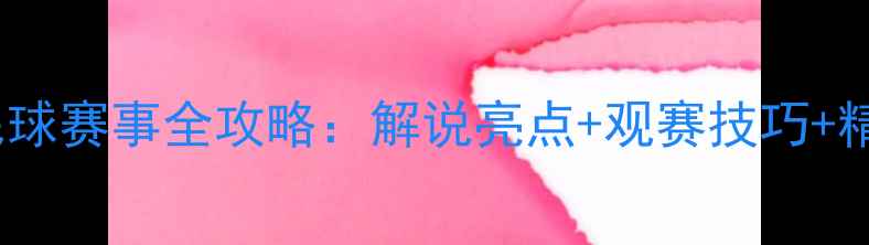 图片 CCTV羽毛球赛事全攻略：解说亮点+观赛技巧+精彩看点1