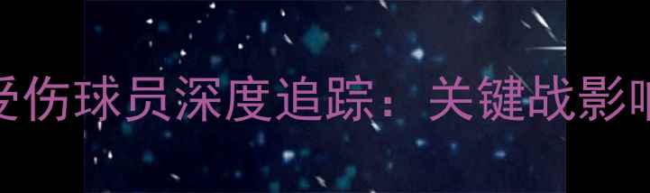 图片 FIFAU20世界杯受伤球员深度追踪：关键战影响与康复进展全1