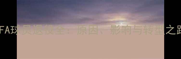 图片 FIFA球员退役全：原因、影响与转型之路2