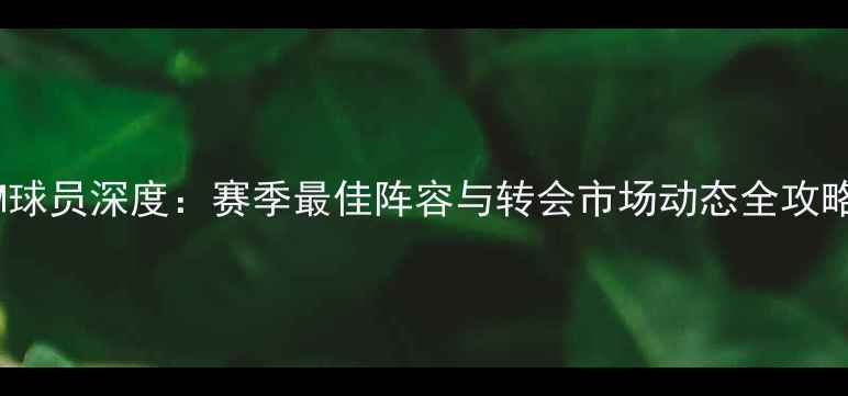 图片 FM球员深度：赛季最佳阵容与转会市场动态全攻略2
