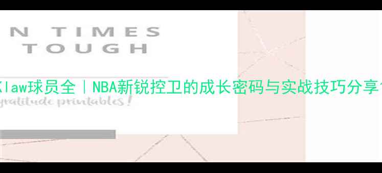 图片 Klaw球员全｜NBA新锐控卫的成长密码与实战技巧分享1