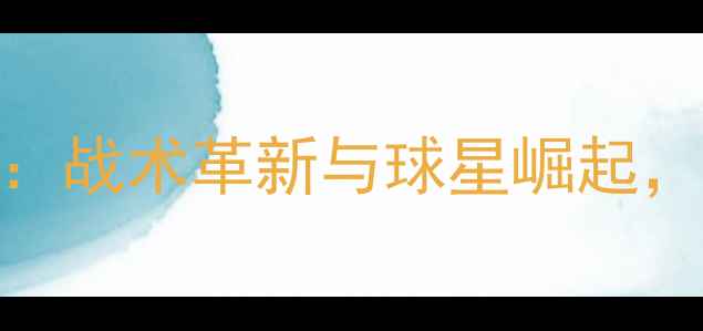 图片 MKDONs球队：战术革新与球星崛起，赛季表现全
