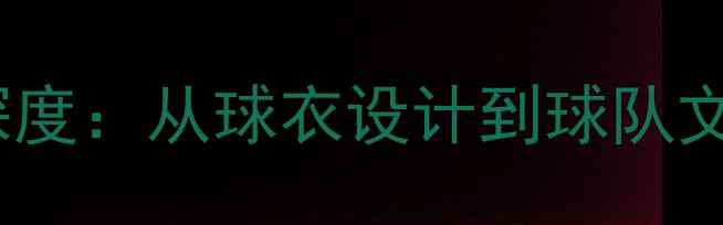 图片 NBA球员标志深度：从球衣设计到球队文化的符号意义