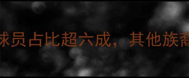 图片 NBA球员种族构成：黑人球员占比超六成，其他族裔球员的现状与未来趋势2