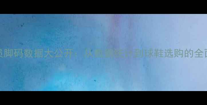 图片 NBA球员脚码数据大公开：从数据统计到球鞋选购的全面指南2