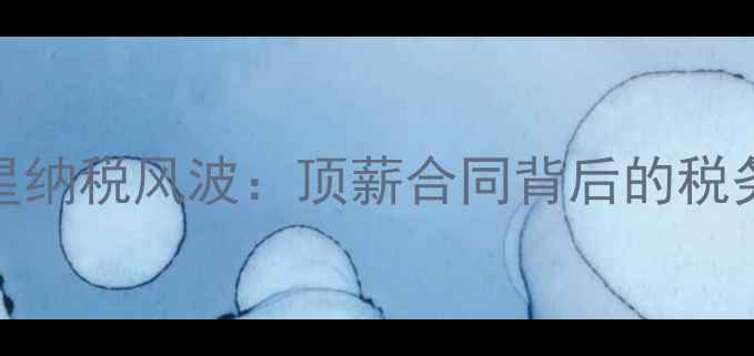 图片 NBA球星纳税风波：顶薪合同背后的税务玄机1