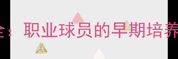 图片 NBA球星高中训练全：职业球员的早期培养体系与科学方法论