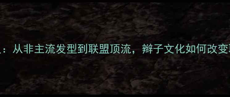 图片 NBA辫子球员：从非主流发型到联盟顶流，辫子文化如何改变职业篮球？2