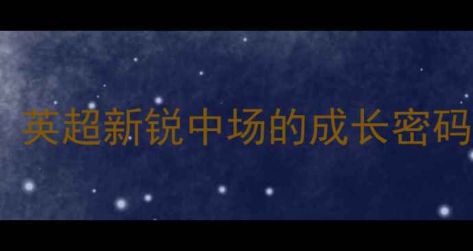 图片 Preston球员深度：英超新锐中场的成长密码与赛季表现全追踪