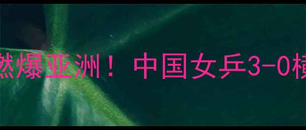 图片 ✨仁川乒乓球女团赛燃爆亚洲！中国女乒3-0横扫韩国夺冠全记录✨