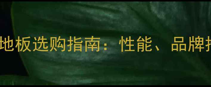 图片 专业级羽毛球比赛塑胶地板选购指南：性能、品牌推荐与维护技巧全攻略1