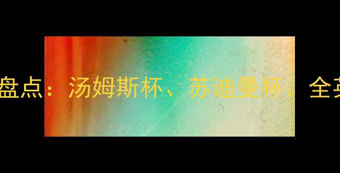 图片 世界重大羽毛球赛事盘点：汤姆斯杯、苏迪曼杯、全英赛与亚运会亮点全2
