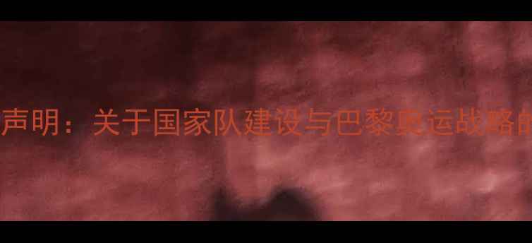 图片 中国乒乓球协会度重要声明：关于国家队建设与巴黎奥运战略的官方回应及未来规划2