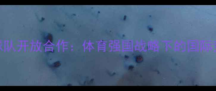 图片 中国乒乓球队开放合作：体育强国战略下的国际竞争新格局