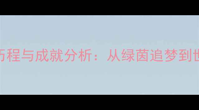 图片 中国留洋球员发展历程与成就分析：从绿茵追梦到世界舞台的百年跨越