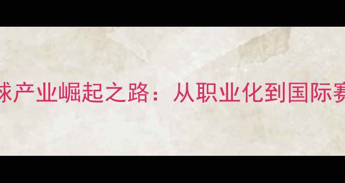 图片 中国羽毛球产业崛起之路：从职业化到国际赛事的全面