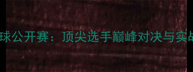 图片 中国羽毛球公开赛：顶尖选手巅峰对决与实战技巧全1