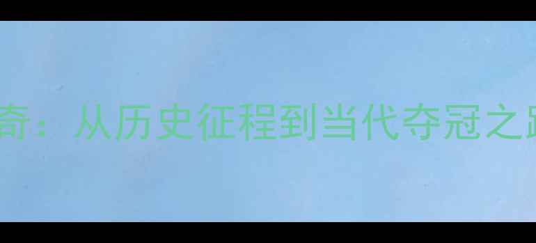 图片 中国羽毛球金牌传奇：从历史征程到当代夺冠之路，国羽崛起密码1