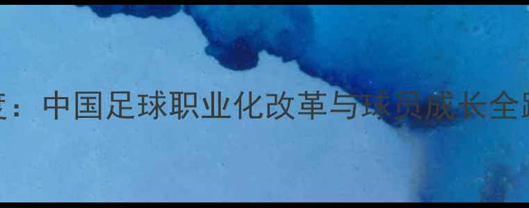 图片 中超青训体系深度：中国足球职业化改革与球员成长全路径（最新数据）