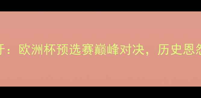 图片 乌克兰VS西班牙：欧洲杯预选赛巅峰对决，历史恩怨与战术博弈全