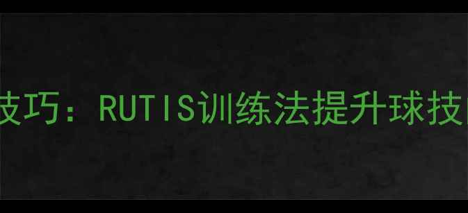 图片 乒乓球入门必学技巧：RUTIS训练法提升球技的五大核心步骤2