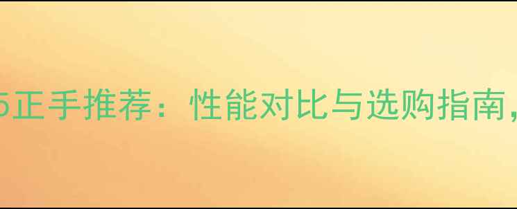 图片 乒乓球套胶35正手推荐：性能对比与选购指南，附详细评测