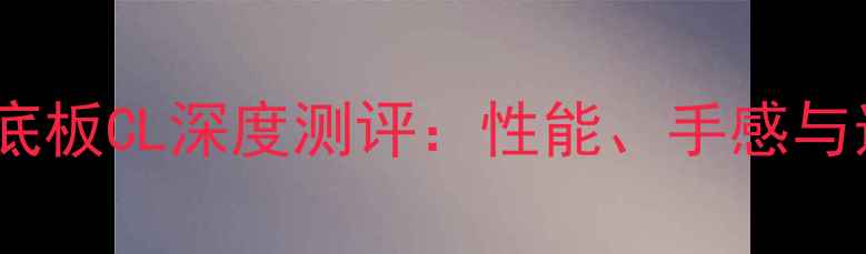 图片 乒乓球底板CL深度测评：性能、手感与选购全1