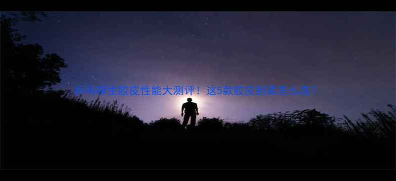 图片 乒乓球生胶皮性能大测评！这5款胶皮到底怎么选？