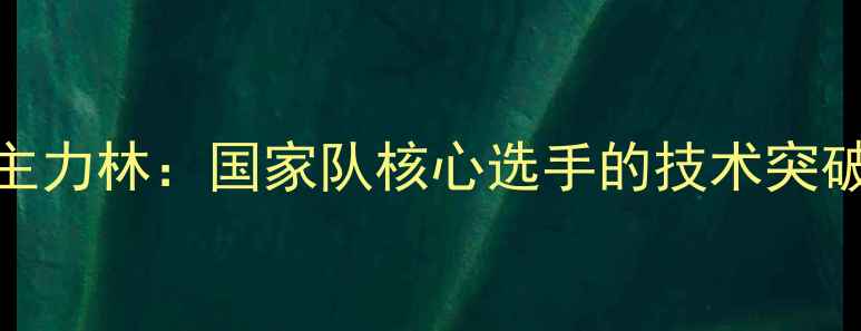 图片 乒乓球男队主力林：国家队核心选手的技术突破与战略思维