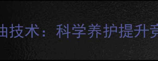 图片 乒乓球胶皮灌油技术：科学养护提升竞技表现全指南
