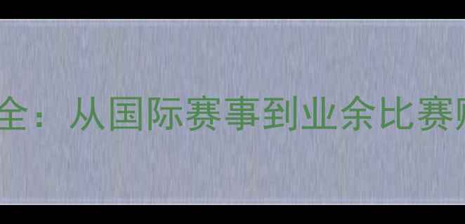 图片 乒乓球赛事门票价格全：从国际赛事到业余比赛购票攻略与省钱技巧1