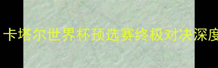 图片 伊朗vs西班牙高清直播：卡塔尔世界杯预选赛终极对决深度两大足球强国战术博弈1