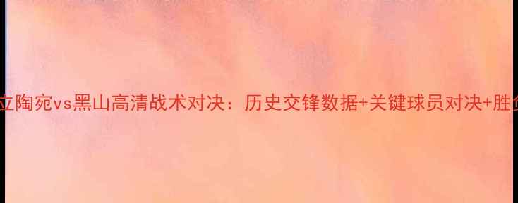 图片 体育深度立陶宛vs黑山高清战术对决：历史交锋数据+关键球员对决+胜负预测全2