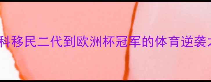 图片 俄罗斯华裔球员成长记：从莫斯科移民二代到欧洲杯冠军的体育逆袭之路（附训练数据与成功要素）2