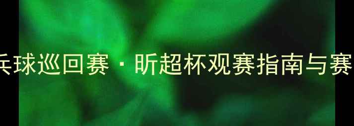 图片 全国乒乓球巡回赛·昕超杯观赛指南与赛事深度2