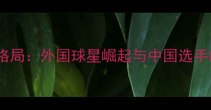 图片 全球乒乓球格局：外国球星崛起与中国选手的巅峰对决2