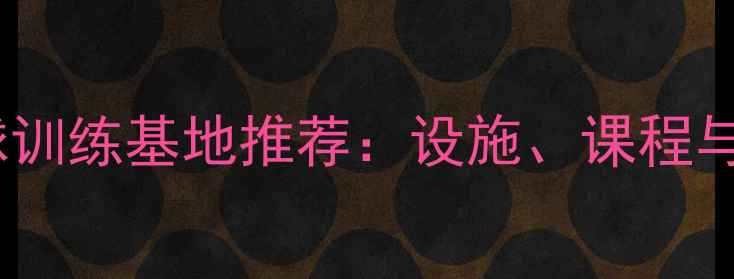 图片 全球最佳羽毛球训练基地推荐：设施、课程与运动员成长全2