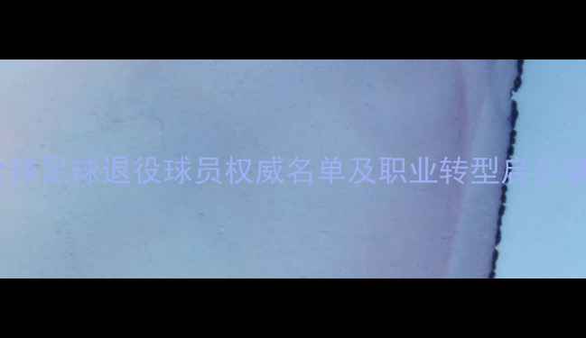 图片 全球足球退役球员权威名单及职业转型启示录1