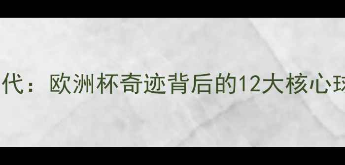 图片 冰岛足球黄金一代：欧洲杯奇迹背后的12大核心球员及青训体系1