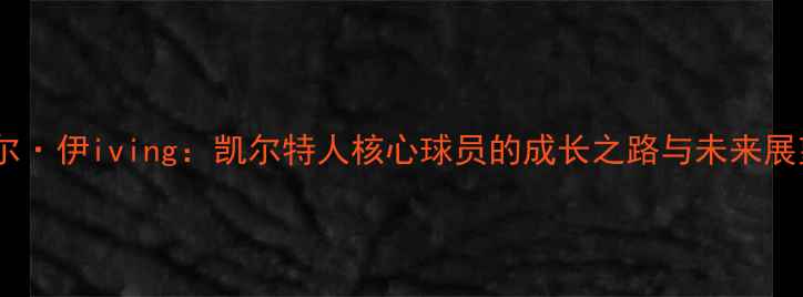 图片 凯尔·伊iving：凯尔特人核心球员的成长之路与未来展望2