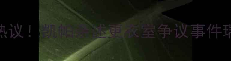 图片 切尔西球员发言引热议！凯帕亲述更衣室争议事件瑞秋谈社区公益项目