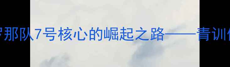 图片 加维·佩德里：巴塞罗那队7号核心的崛起之路——青训体系与战术价值的深度